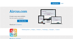Desktop Screenshot of aircus.com