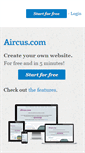Mobile Screenshot of aircus.com